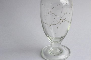 早崎志保　てんてん星の脚付き花器の画像