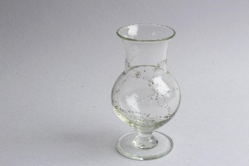 早崎志保　てんてん星の脚付き花器の画像