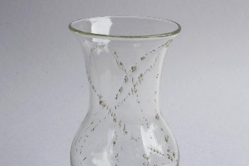 早崎志保　てんてん星の脚付き花器の画像