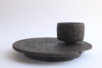 荒川蓮太郎　盆皿9寸の画像