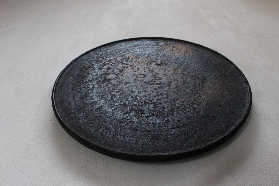 荒川蓮太郎　盆皿7寸の画像