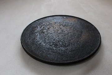 荒川蓮太郎　盆皿7寸の画像