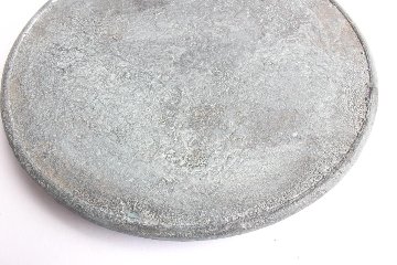荒川蓮太郎　盆皿6寸　月白の画像
