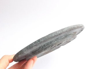 荒川蓮太郎　盆皿6寸　月白の画像