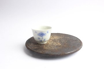 荒川蓮太郎　盆皿6寸の画像