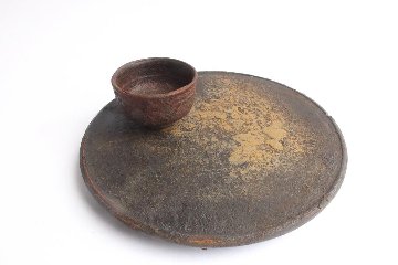 荒川蓮太郎　盆皿6寸の画像