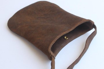 R.BROWN　LABO　サコッシュバッグ　S/ブラウンの画像