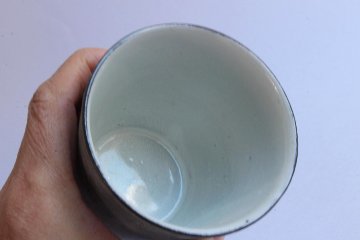 大森健司　黒土カップ（中白）の画像
