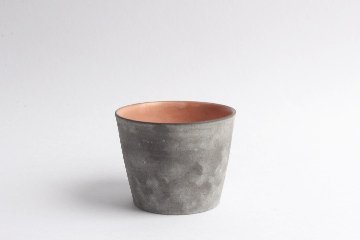 大森健司　黒土カップ（中ピンク）の画像