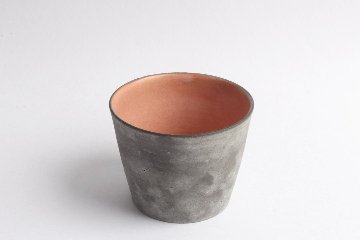 大森健司　黒土カップ（中ピンク）の画像