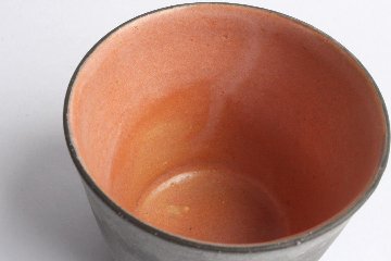 大森健司　黒土カップ（中ピンク）の画像