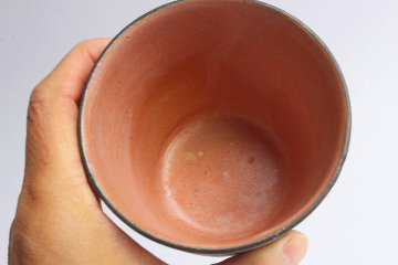 大森健司　黒土カップ（中ピンク）の画像