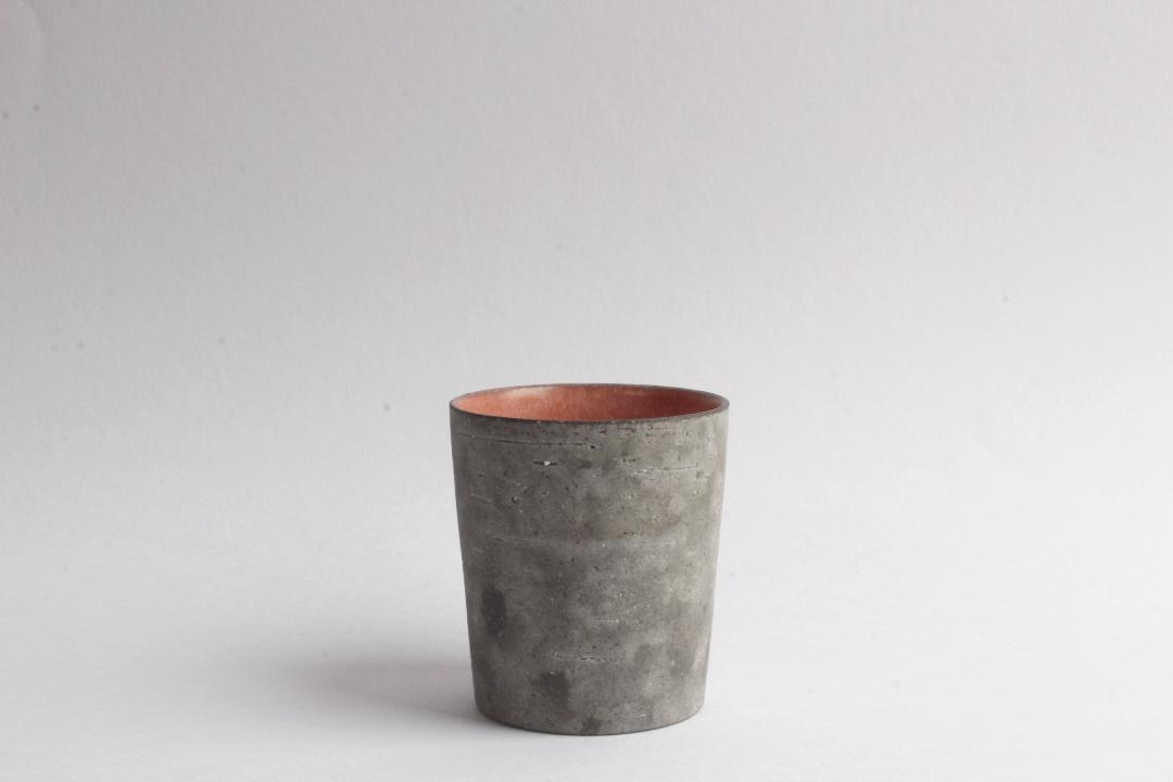 大森健司　黒土カップ（中ピンク）の画像