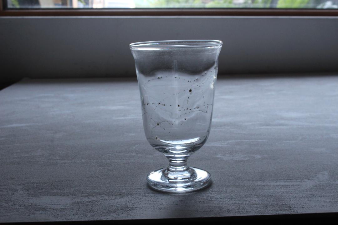 早崎志保　てんてん星のジュースグラス（クリア）の画像