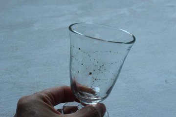 早崎志保　てんてん星のステムグラスmini(クリア）の画像