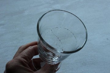 早崎志保　てんてん星のステムグラスmini(クリア）の画像