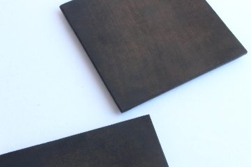 徒爾　角小皿4寸薄　サクラ黒漆（国産/松煙）の画像