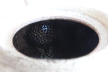 鈴木　進　粉引線紋急須の画像