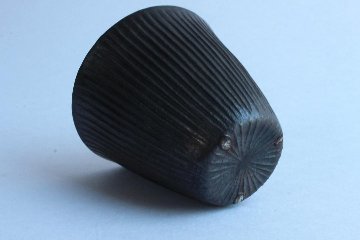 鈴木　進　金彩釉しのぎカップの画像