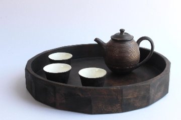 鈴木　進　金彩釉茶杯の画像