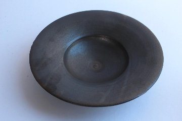 鈴木　進　金彩釉７寸リム鉢の画像