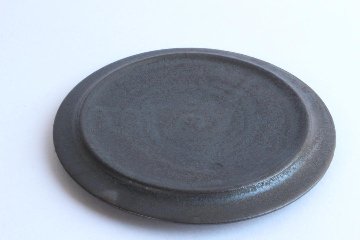 鈴木進　金彩釉リム５寸皿の画像