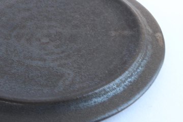 鈴木進　金彩釉リム５寸皿の画像