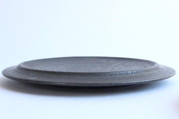 鈴木進　金彩釉リム５寸皿の画像