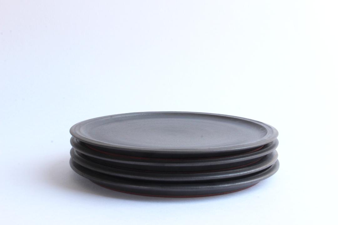 鈴木　進　金彩釉７寸プレートの画像