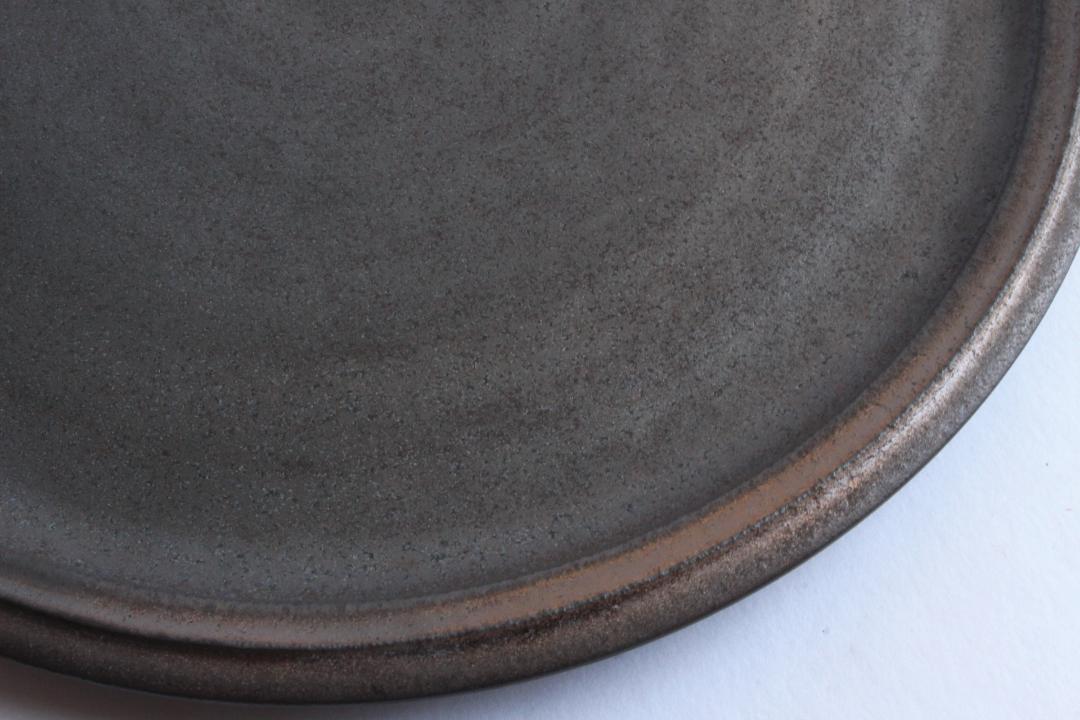 鈴木　進　金彩釉７寸プレートの画像