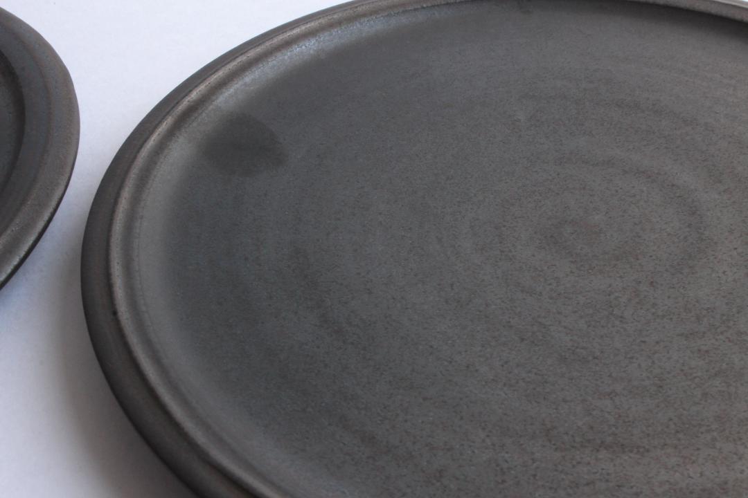 鈴木　進　金彩釉７寸プレートの画像