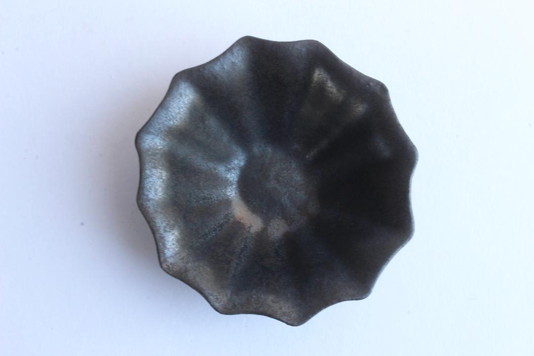 鈴木　進　金彩釉多角小鉢の画像