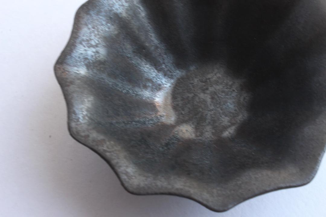 鈴木　進　金彩釉多角小鉢の画像