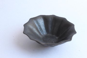 鈴木　進　金彩釉多角小鉢の画像