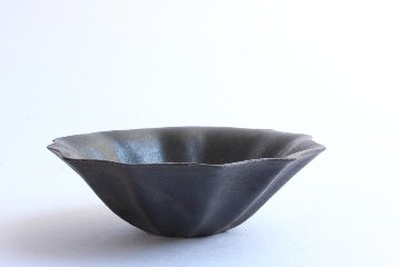 鈴木　進　金彩釉多角小鉢の画像