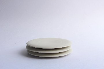 鈴木　進　白土５寸プレートの画像