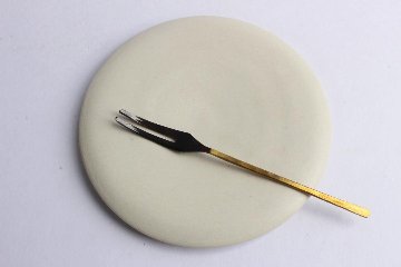 鈴木　進　白土５寸プレートの画像