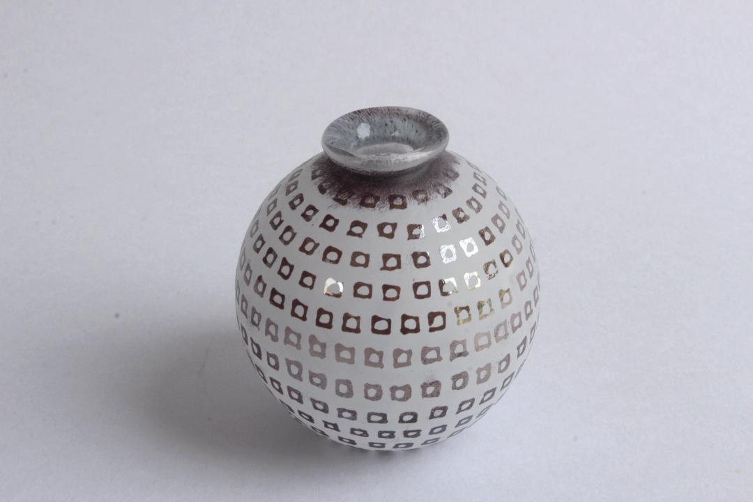 山崎雄一　一輪挿し　pebbleの画像