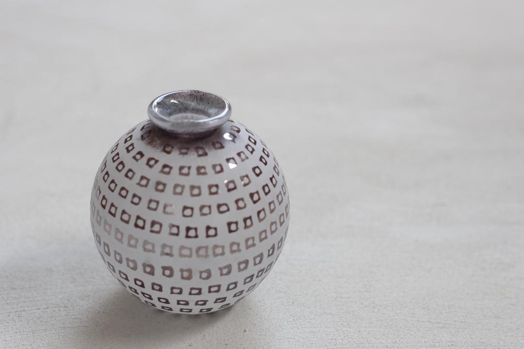 山崎雄一　一輪挿し　pebbleの画像