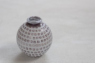 山崎雄一　一輪挿し　pebbleの画像