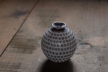 山崎雄一　一輪挿し　pebbleの画像