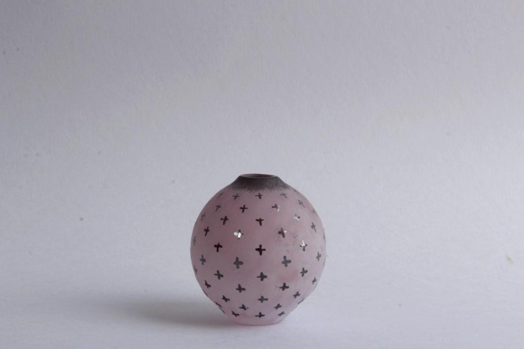 山崎雄一　一輪挿し　crossの画像