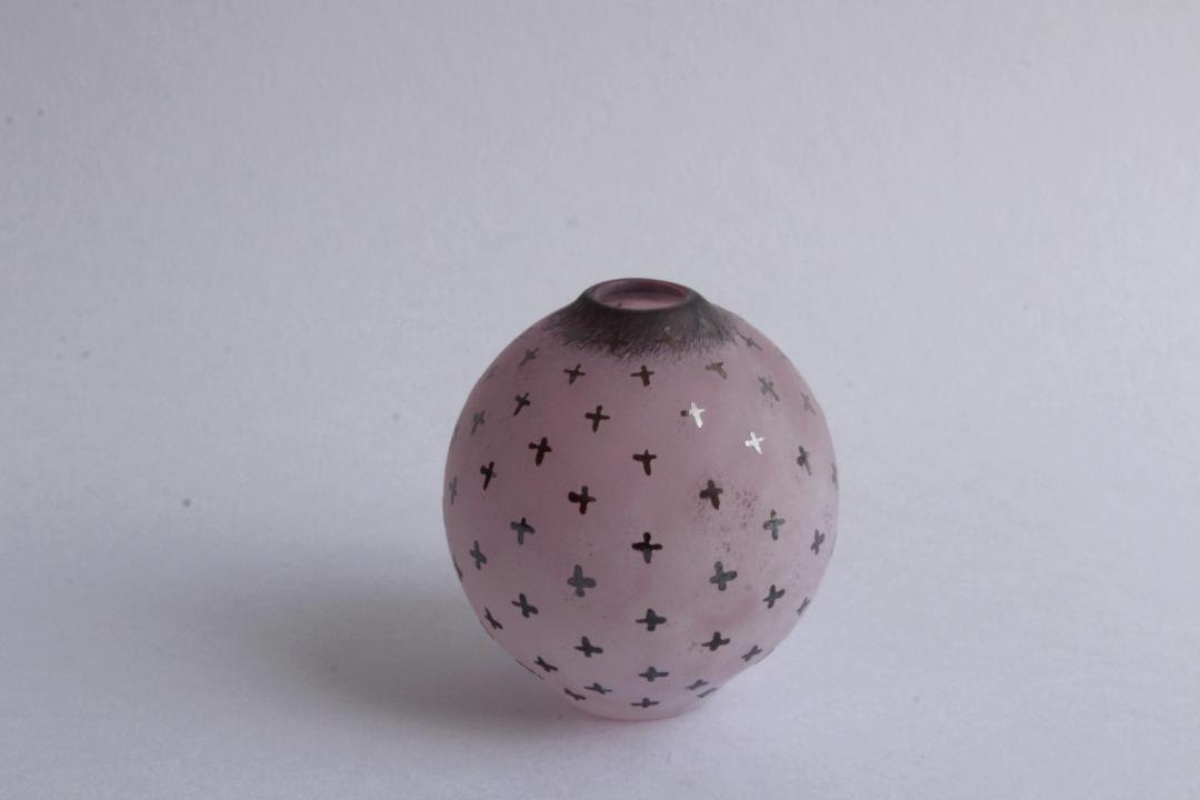 山崎雄一　一輪挿し　crossの画像