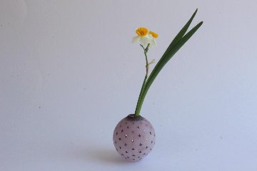 山崎雄一　一輪挿し　crossの画像