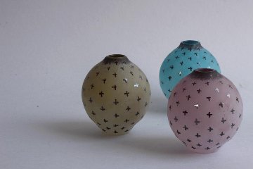 山崎雄一　一輪挿し　crossの画像