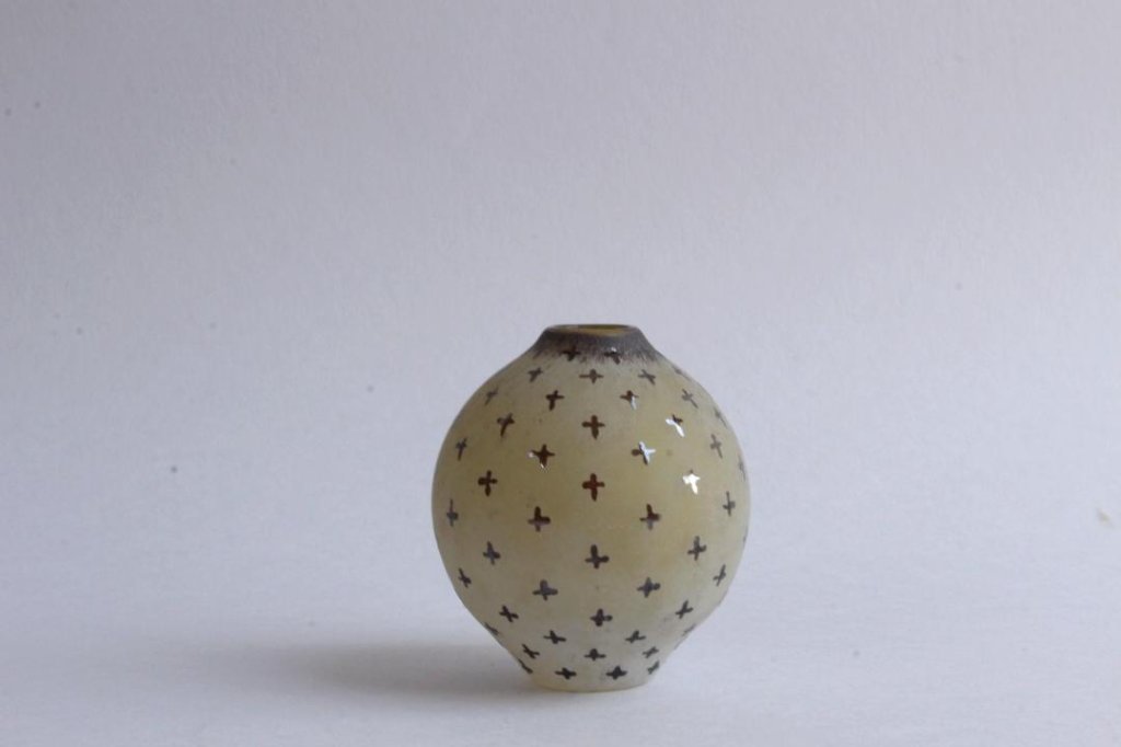 山崎雄一　一輪挿し　crossの画像