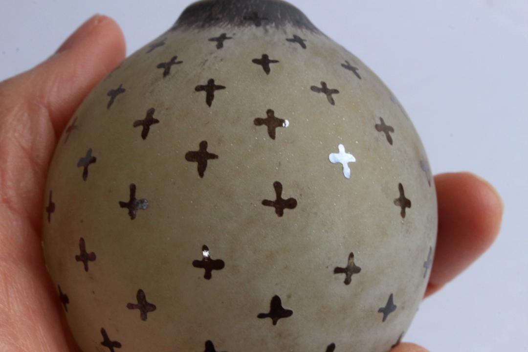 山崎雄一　一輪挿し　crossの画像