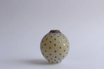 山崎雄一　一輪挿し　crossの画像