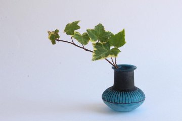 山崎雄一　一輪挿し　stripeの画像