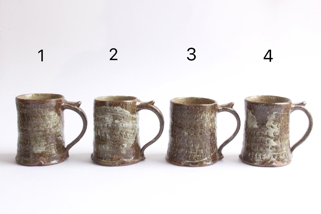 西川真衣　マグカップ　刷毛目トビカンナの画像